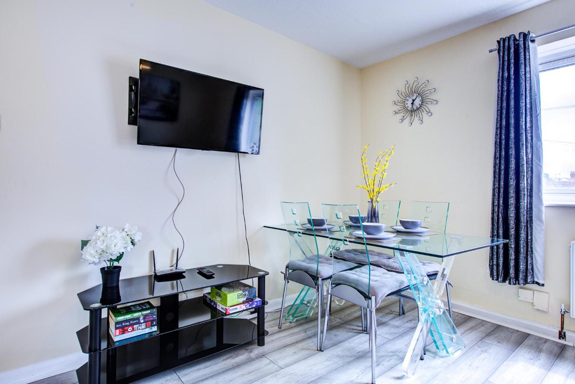 Spacious Urban Apartment In ครอยดอน ห้อง รูปภาพ